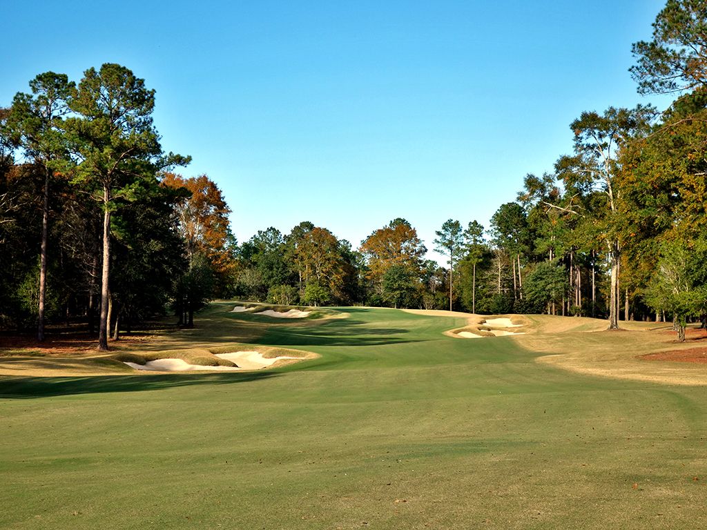 13th Hole at Fallen Oak Golf Club (575 Yard Par 5)